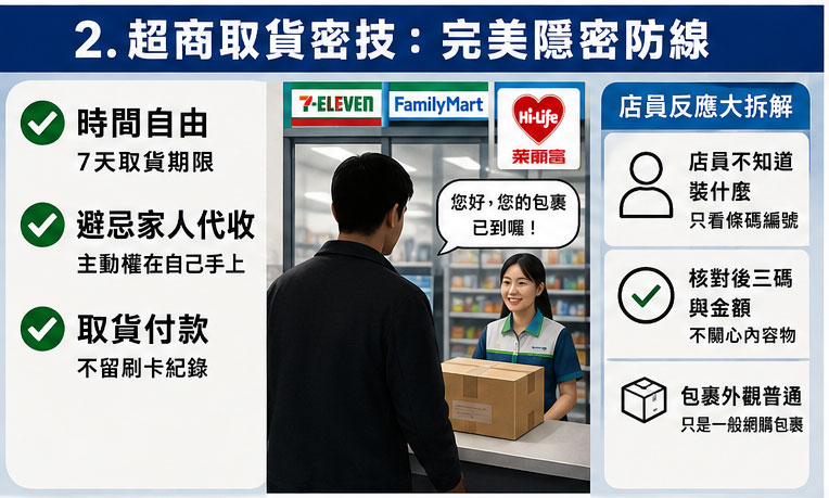 超商取貨密技：台灣男士最愛的「完美隱密防線」 🗺️