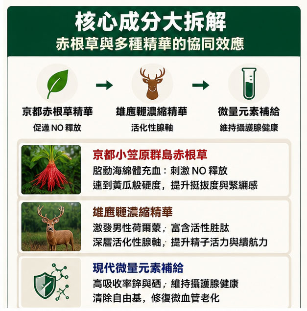 核心成分大拆解:赤根草與多種精華的協同效應 核心成分大拆解:赤根草與多種精華的協同效應