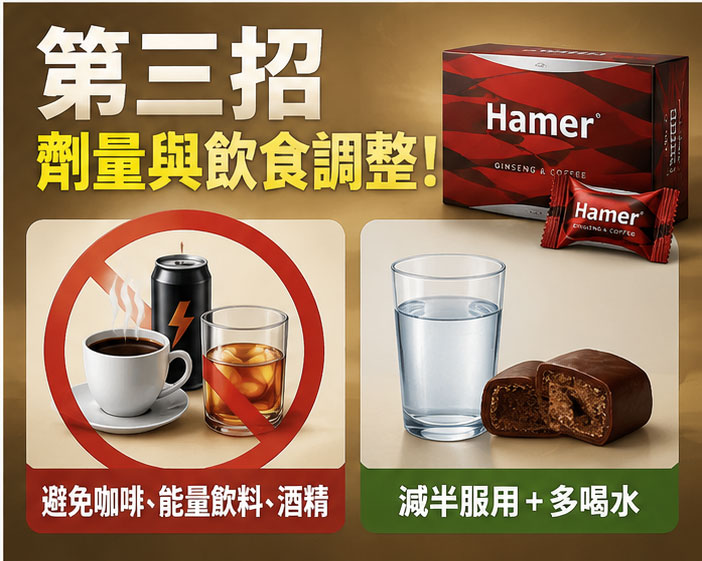 第三招：精準劑量與飲食調整！杜絕下一次心悸的地雷 💡