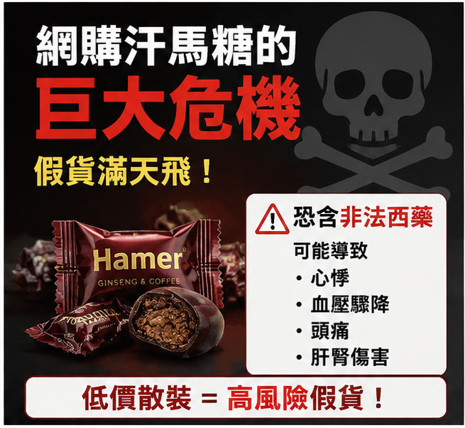 網購汗馬糖的巨大危機：假貨滿天飛的暗黑內幕 💀