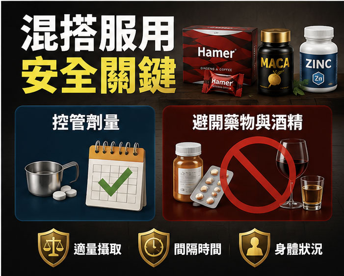混搭服用的關鍵注意事項：怎麼吃最安全？🧠