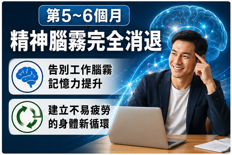 鄉民真實反饋三:第 5 至 6 個月的「精神腦霧完全消退」💡 鄉民真實反饋三:第 5 至 6 個月的「精神腦霧完全消退」💡